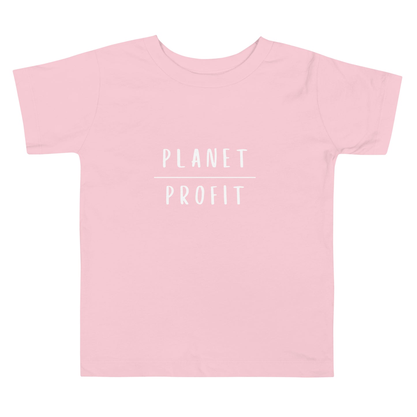 Planet over Profit - Toddler Short Sleeve Tee