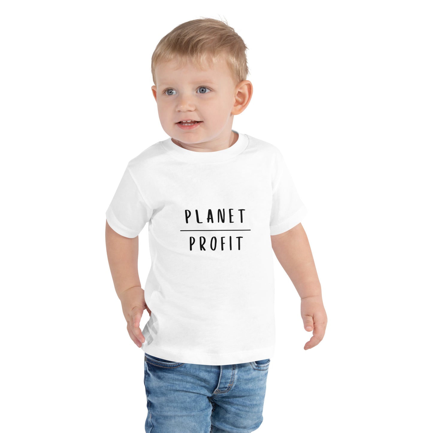 Planet over Profit - Toddler Short Sleeve Tee