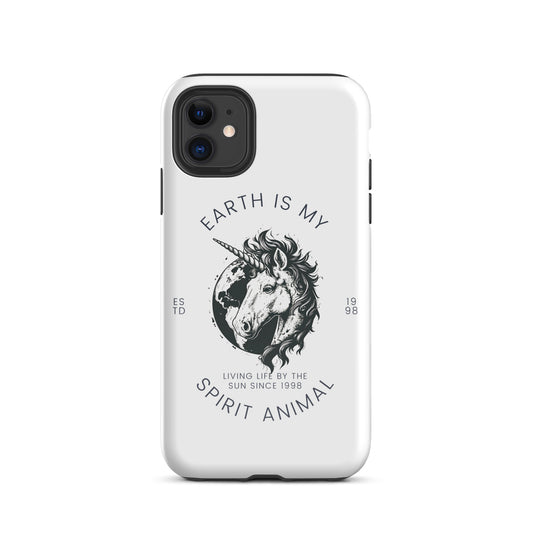 Inspiring Earth is my Spirit Animal EST. 98 Graphic Tough Case for iPhone®