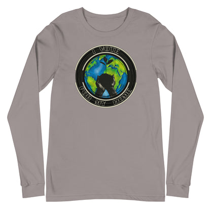 Empower Change: Planet's Future Voting - Unisex Long Sleeve Tee