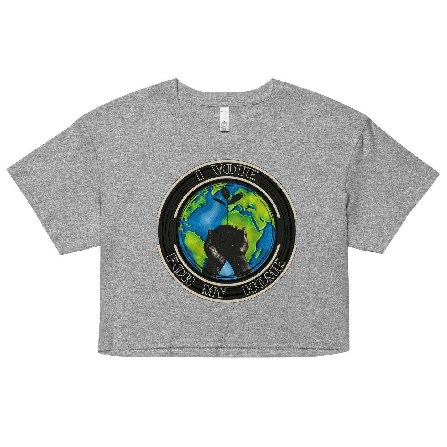 Empower Change: Planet's Future Voting - Women’s crop top