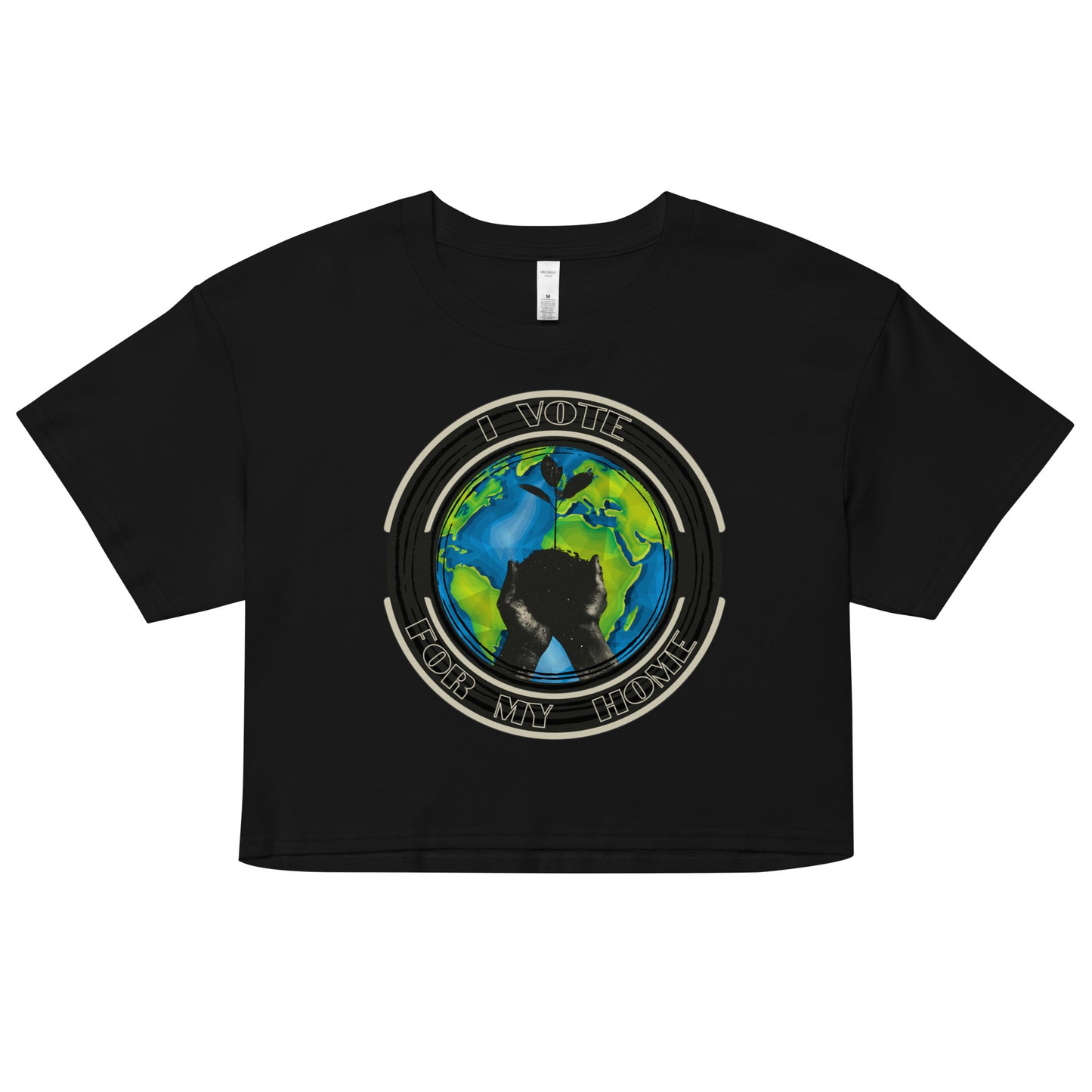 Empower Change: Planet's Future Voting - Women’s crop top