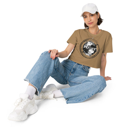 No Planet B - Environmental Statement Collection Women’s crop top