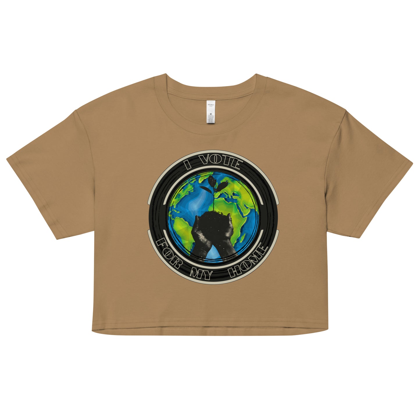 Empower Change: Planet's Future Voting - Women’s crop top