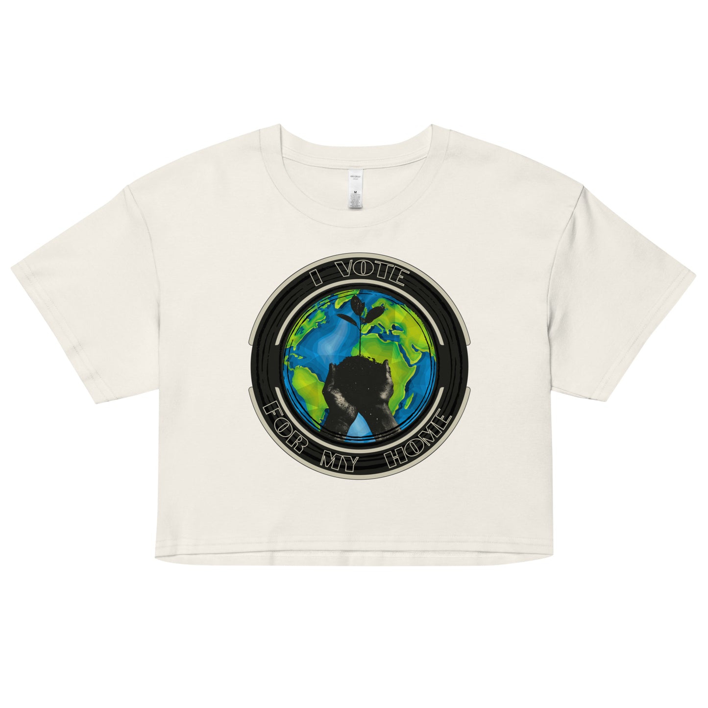 Empower Change: Planet's Future Voting - Women’s crop top