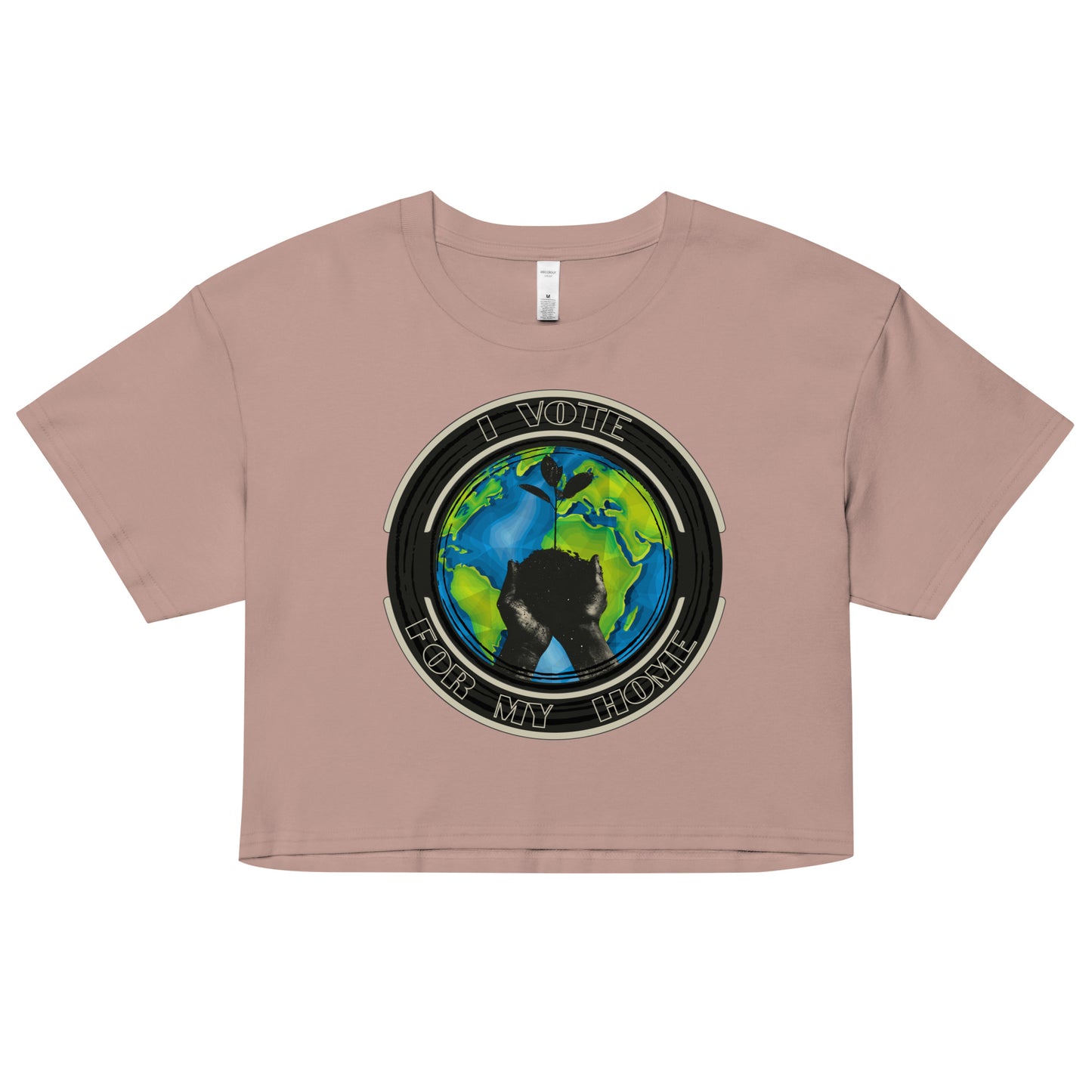 Empower Change: Planet's Future Voting - Women’s crop top