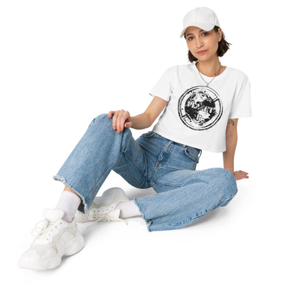 No Planet B - Environmental Statement Collection Women’s crop top