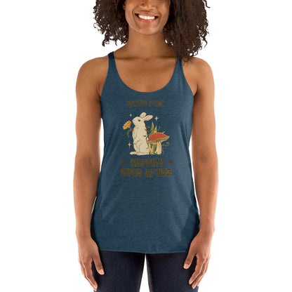 Vote for Happily Ever After Environmental Statement Collection - Women's Racerback Tank