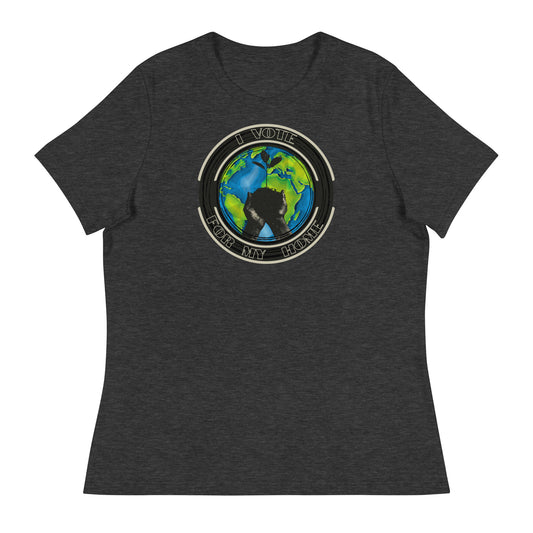 Empower Change: Planet's Future Voting - Women's Relaxed T-Shirt