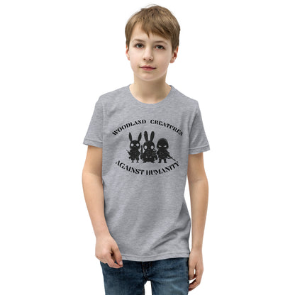 Woodland Creatures Against Humanity Conservation Apparel - Youth Short Sleeve T-Shirt