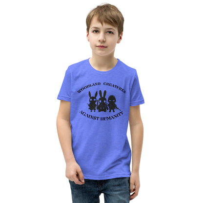 Woodland Creatures Against Humanity Conservation Apparel - Youth Short Sleeve T-Shirt