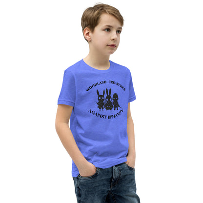 Woodland Creatures Against Humanity Conservation Apparel - Youth Short Sleeve T-Shirt