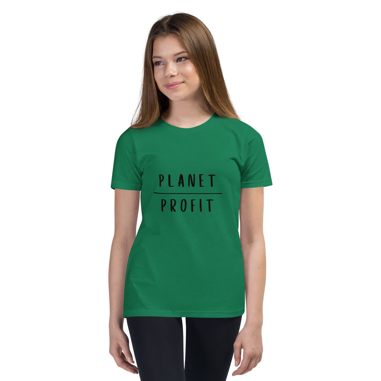 Planet over Profit - Youth Short Sleeve T-Shirt