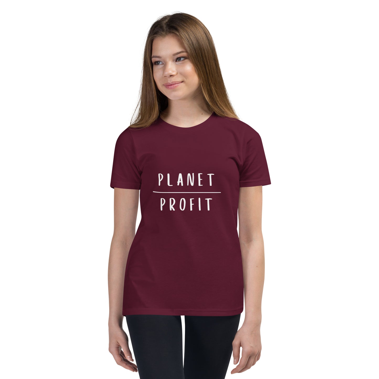 Planet over Profit - Youth Short Sleeve T-Shirt