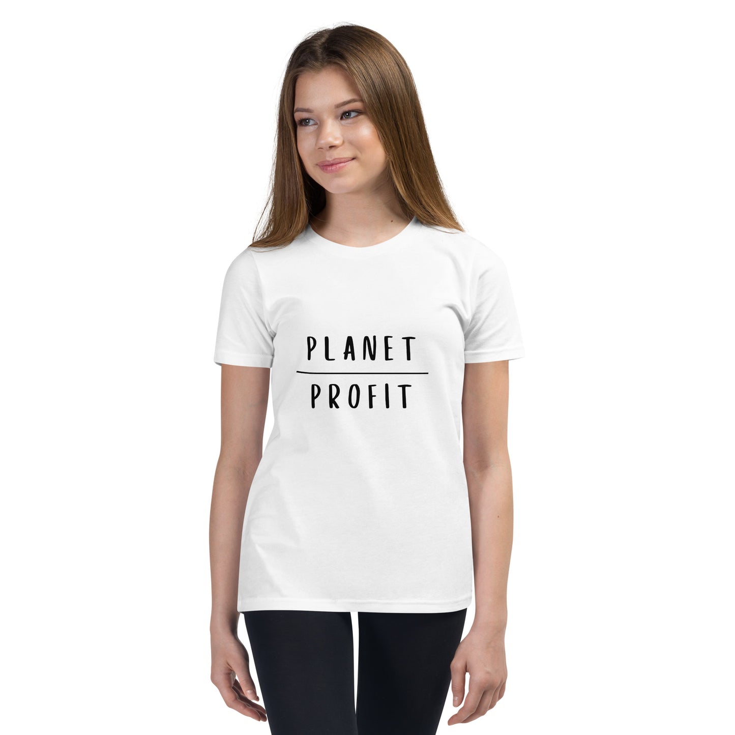 Planet over Profit - Youth Short Sleeve T-Shirt